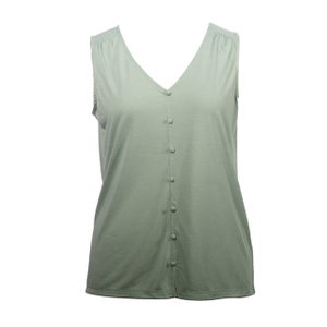 Soft bacteria deodorization Fiber Sleeveless Shirt Breathable Viscose Jersey Ladies Blouse Modal Spadex Woman Top