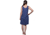 Ladies Cotton Bamboo Jersey Pyjamas , Dots Print Sleeveless Woman Dress