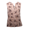Ladies Outdoors Vest Printed and Sold Jersey Sleeveless Shirt BCI Cotton Blouse for Woman's