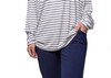 OEM Service Ladies Woman Yarn Dye Stripped Pajamas 95% Viscose 5% Elastane